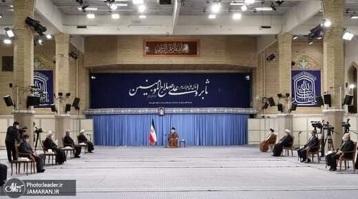 گزارش حسن روحانی به رهبر انقلاب