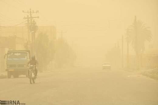 کاهش غبار داخلی و  مهاجرت خوزستانی‌ها