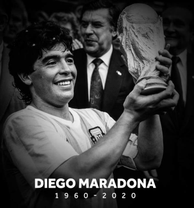 فدراسیون فوتبال آرژانتین درگذشت مارادونا راتایید کرد