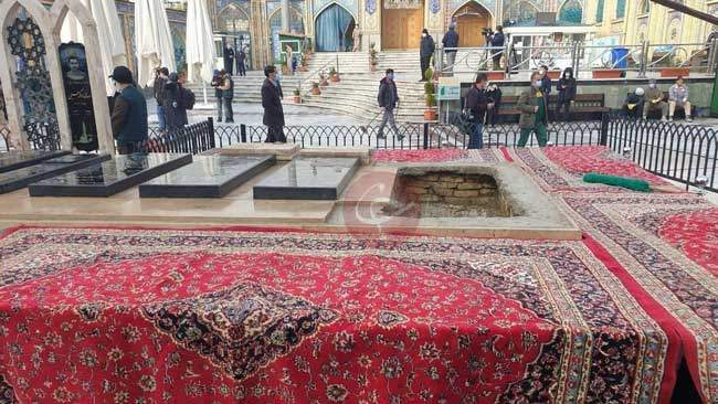 محل تدفین شهید فخری‌زاده در تهران