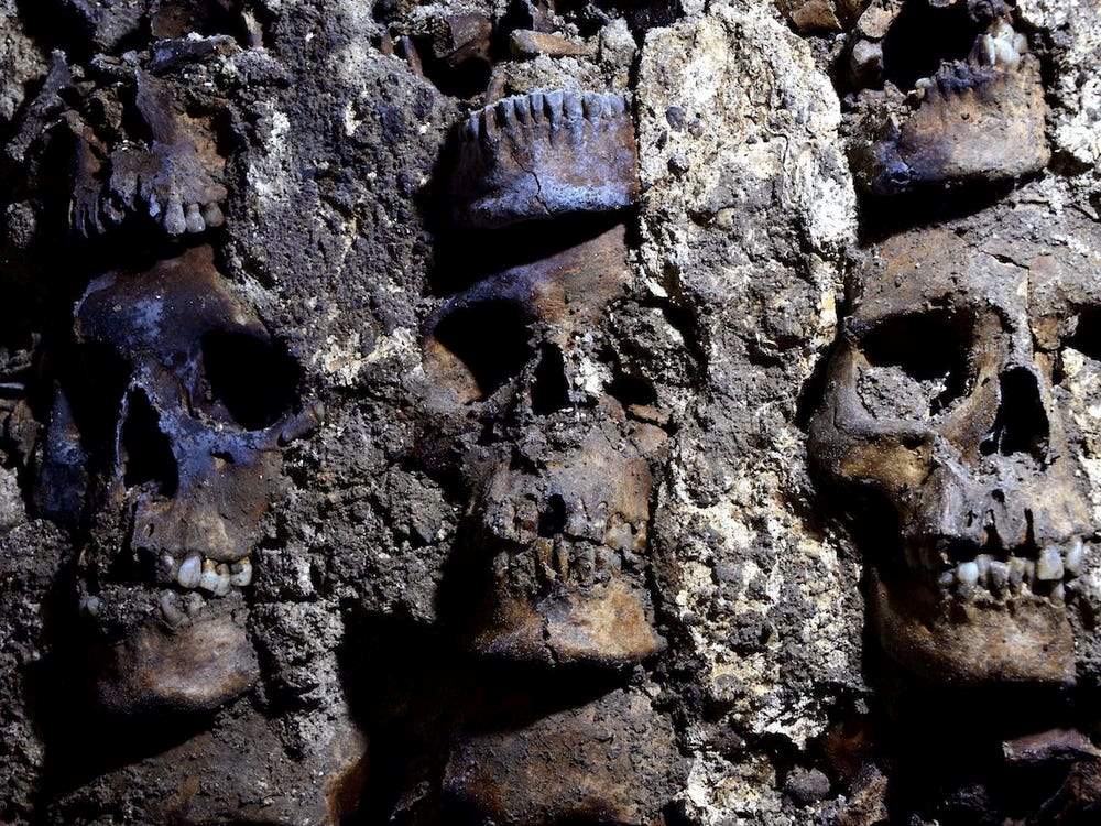کشف برجی از 800 جمجمه در مکزیک و فاش شدن راز قربانی کردن انسان در تمدن آزتک