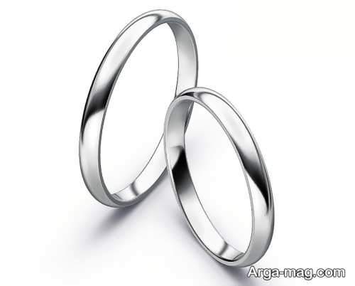 حلقه ازدواج شیک و ساده 