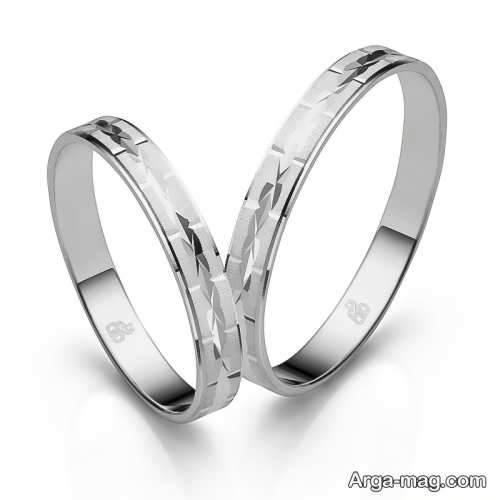 حلقه ازدواج زیبا و جدید 