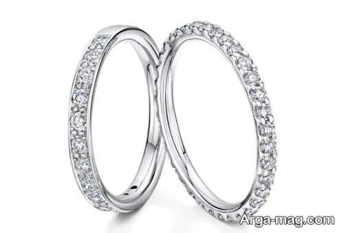 حلقه ازدواج شیک و زیبا 