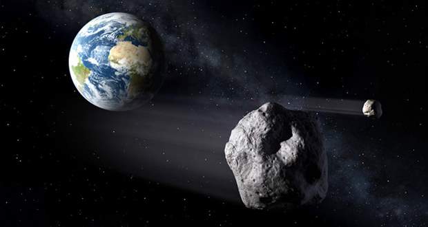 سه سیارک به زمین نزدیک می‌شوند