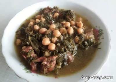 دستور تهیه خوراک گوشت و نخود 