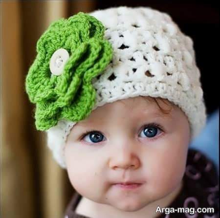 مدل کلاه بافتنی جدید بچه گانه