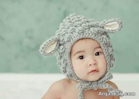 جذاب ترین بافت کلاه بچه گانه