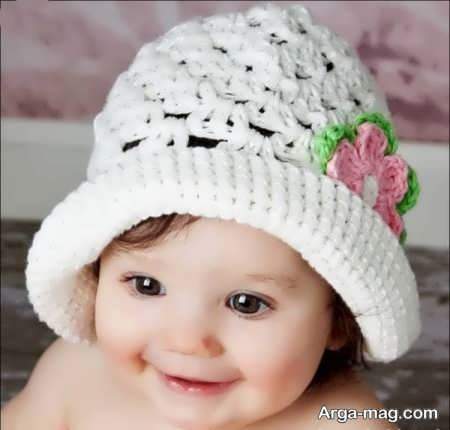 مدل بافت کلاه جذاب برای بچه ها