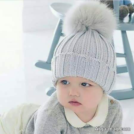 مدل بافت کلاه دوست داشتنی برای بچه ها