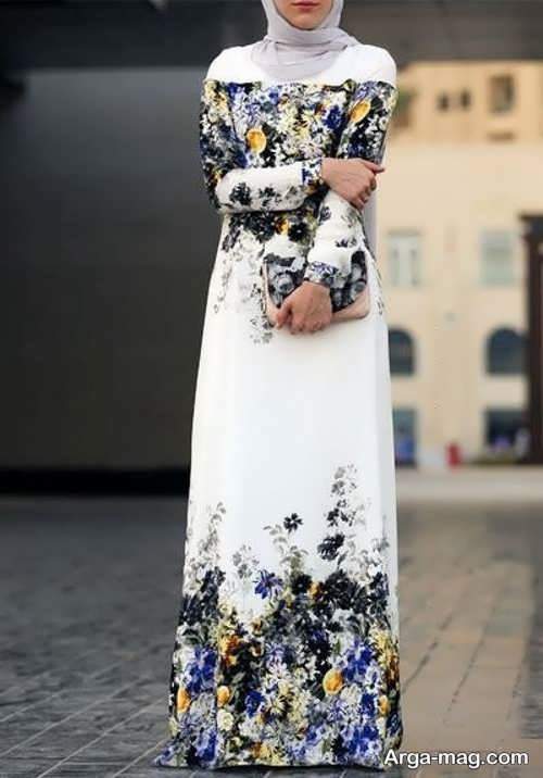 مدل مانتو لبنانی سفید