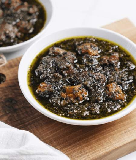 طرز تهیه خورش آلو اسفناج اصیل و متفاوت ایرانی