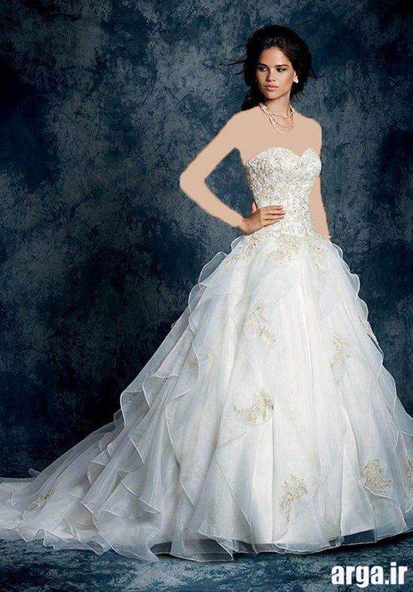 مدل لباس عروس پرنسسی مدرن
