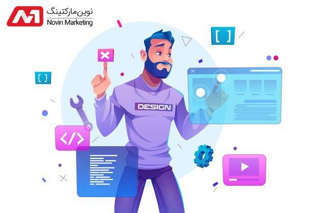 نوین مارکتینگ سایت شما با تبلیغ در گوگل معرفی می‌کند