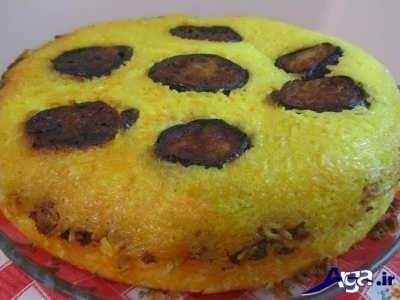 طرز تهیه ته چین بادمجان متفاوت و لذیذ