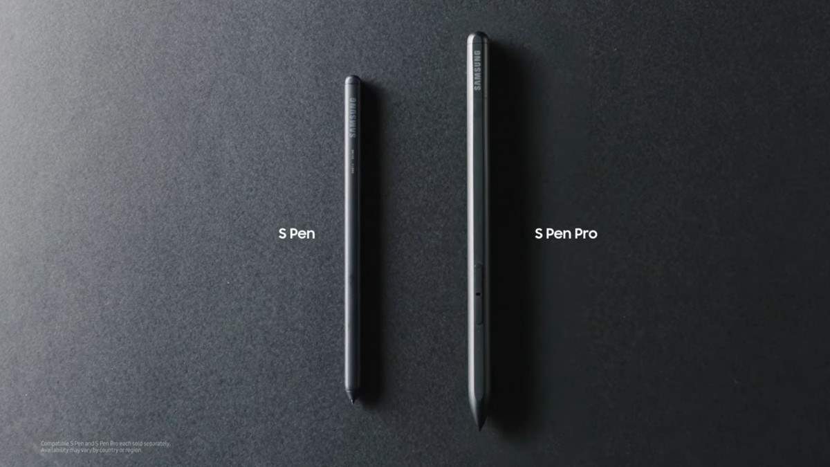 قلم S Pen پرو سامسونگ با ابعادی بزرگتر از نسل قبل معرفی شد