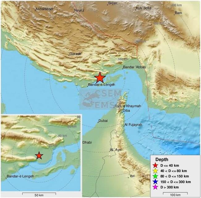 زمین‌لرزه 5.5 ریشتر در خلیج فارس/ اعزام تیم‌های ارزیاب
