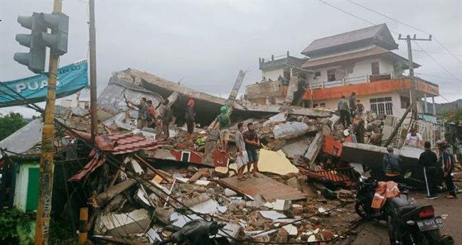 پیامدهای زلزله در اندونزی