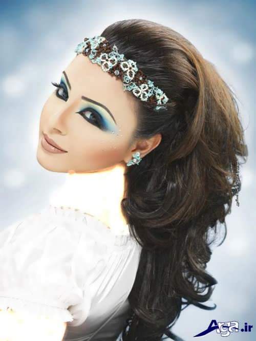 مدل های آرایش عروس خلیجی زیبا و متفاوت 
