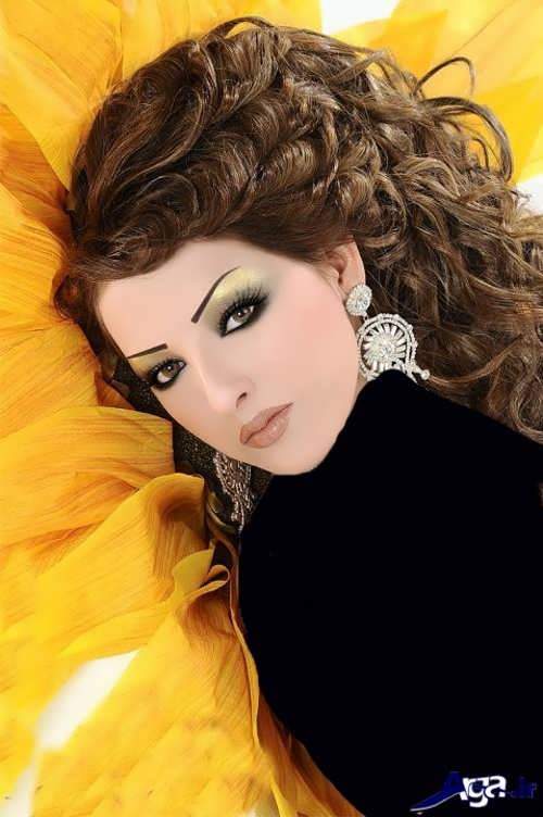 زیباترنی و جدیدترین مدل های آرایش عروس خلیجی زیبا 