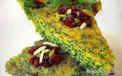 طرز تهیه کوکوی برگ کرفس تجربه یک طعم متفاوت