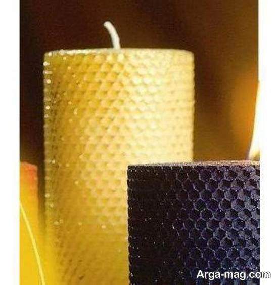 آموزش ساخت شمع با موم عسل
