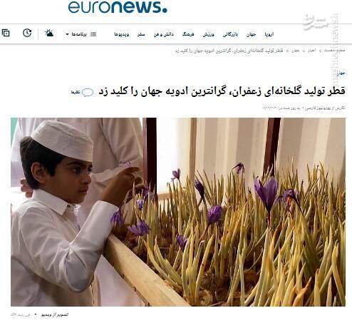 «زعفران قطری» جدیدترین شاهکار دولت/
خروج ذخایر ژنتیکی گیاهان بومی ایران با چه مجوزی انجام شده است؟