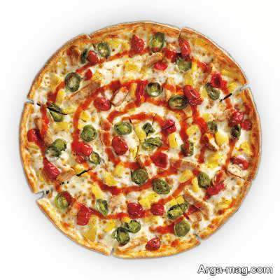 آموزش طرز پخت پیتزا آمریکایی
