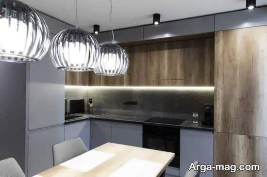 ایده هایی بینظیر و جالب از نورپردازی پیشخوان آشپزخانه