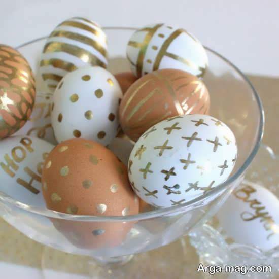 تخم مرغ رنگی زیبا