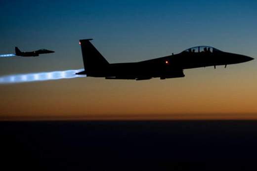 ببینید ؛ آخرین جزئیات از حمله هوایی آمریکا به مناطقی در سوریه