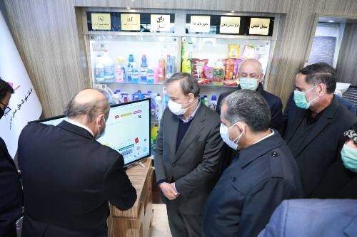 حضور وزیر صنعت در نمایشگاه توانمندی صنایع قزوین