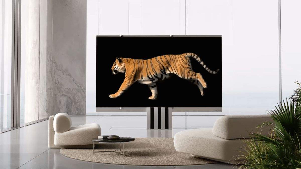 این تلویزیون 165 اینچی با تکنولوژی میکرو LED و تاشو، 400 هزار دلار قیمت دارد