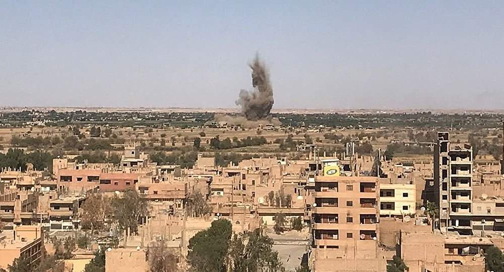 انفجار در خط لوله انتقال گاز در شرق سوریه