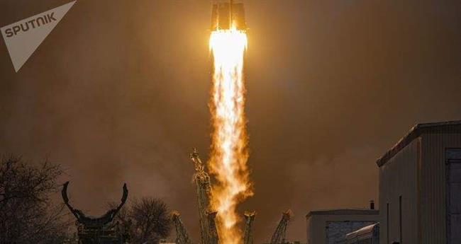 پرتاب ماهواره Arktika-M به همراه موشک حامل سایوز 2 + ویدئو