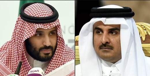 گفتگوی تلفنی امیر قطر با بن سلمان پس از سه سال