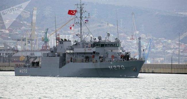 رزمایش دریایی میهن آبی ترکیه