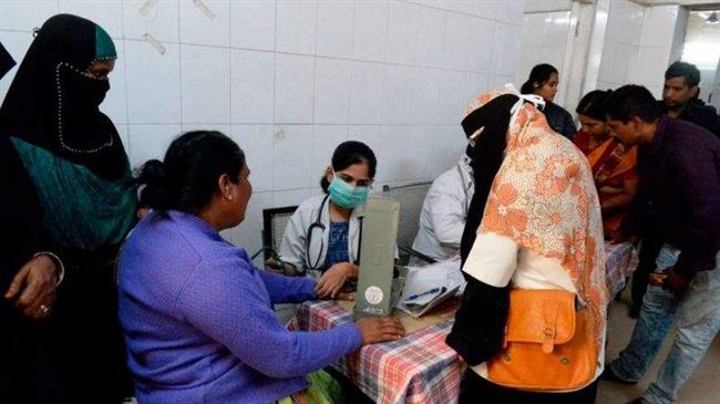 شیوع وبا در هند
