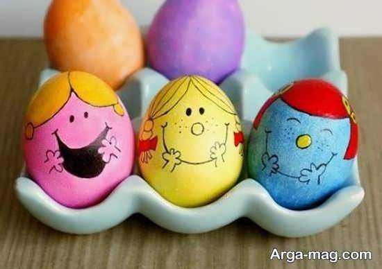 جالب ترین ایده رنگ کردن تخم مرغ