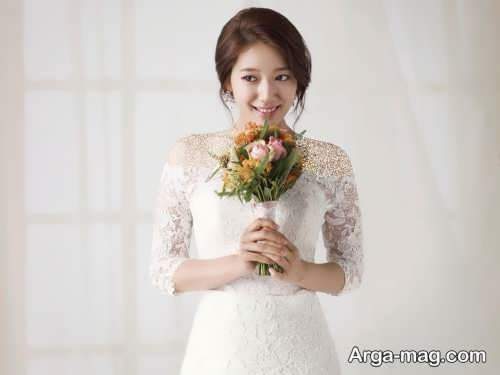 میکاپ عروس کره ای زیبا