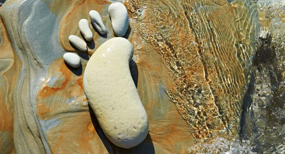 سنگ انسان نما در امتداد سلسله کوه های البرز +عکس