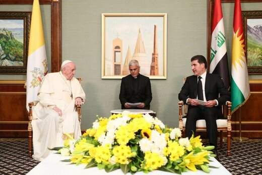 پاپ:اقلیم کردستان خانه مسیحیان شده است/عکس