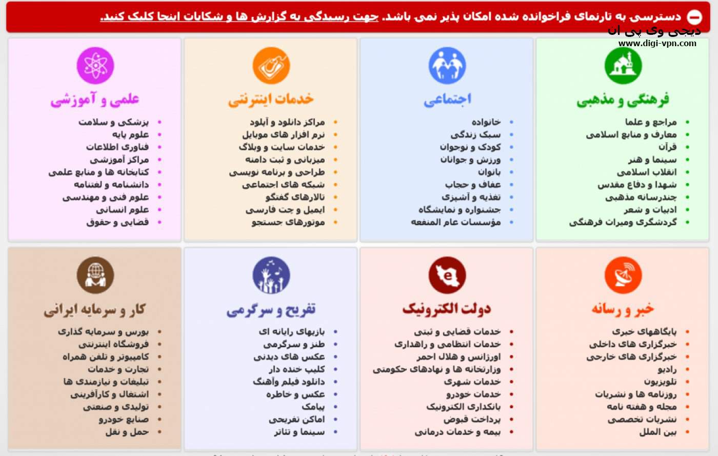 رییس مرکز ملی فضای مجازی: ایران در بین ده کشور دارای فیلترشده‌ترین اینترنت است