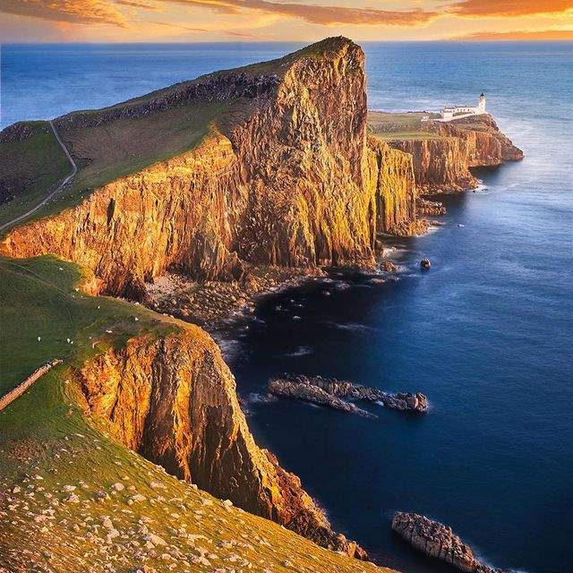 نمایی زیبا از طبیعت اسکاتلند