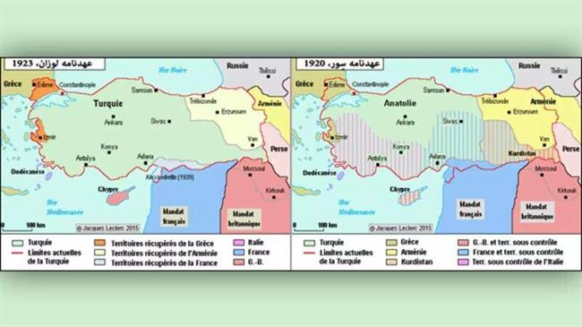 هدف دولت اردوغان از عملیات سنجار چیست؟ / تلاش ترکیه برای ضمیمه کردن خاک عراق و سوریه در آستانه پایان معاهده لوزان