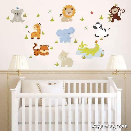 برچسب اتاق نوزاد در طرح های گوناگون و متنوع