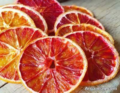 خواص مختلف پرتقال خشک