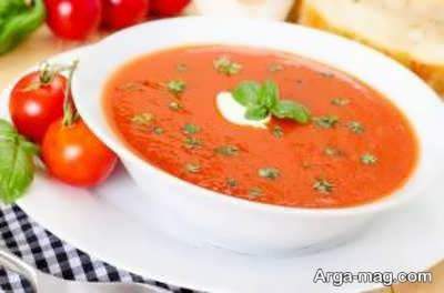 آشنایی با طرز پخت سوپ گوجه
