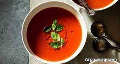 آموزش طرز تهیه سوپ گوجه