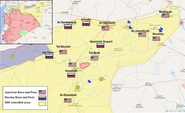 راهبرد جدید دموکرات‌ها برای کنترل شرق سوریه / تلاش امریکا برای جلوگیری از ورود روسیه به مناطق نفت‌خیز شرق فرات